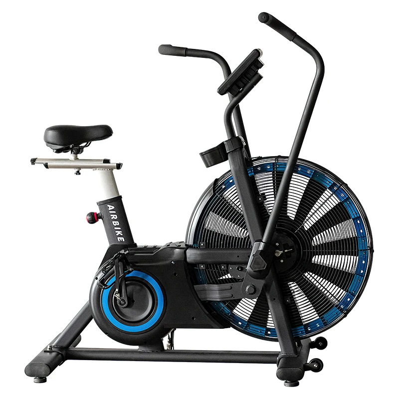 

Height Adjustable Air Bike Powerful Fitness Foldable Home Rotary Bike Indoor Workout