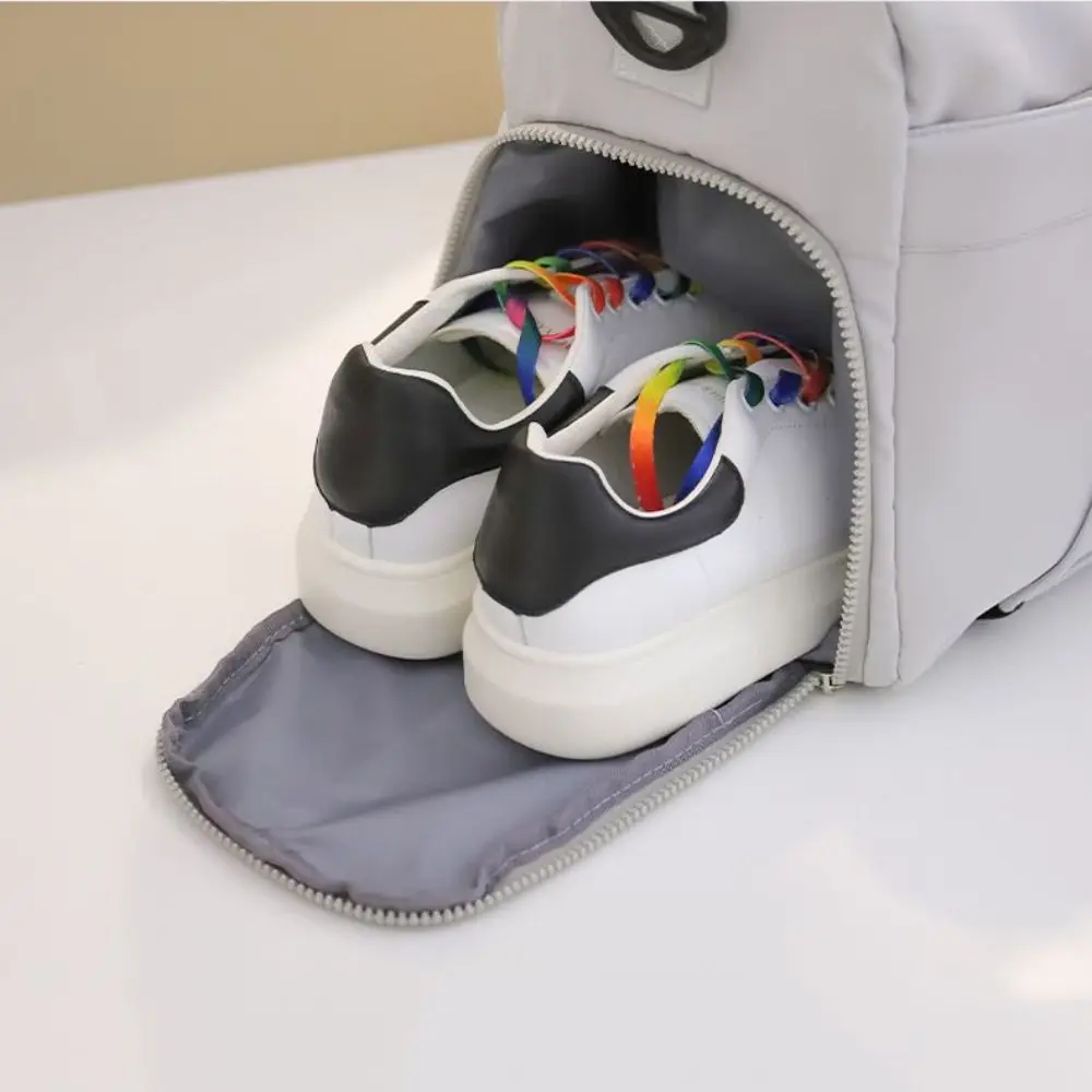 

Large Capacity Duffle Travel Handbag Dry Wet Separation with Shoe Compartment Gym Sports Bag Durable Waterproof