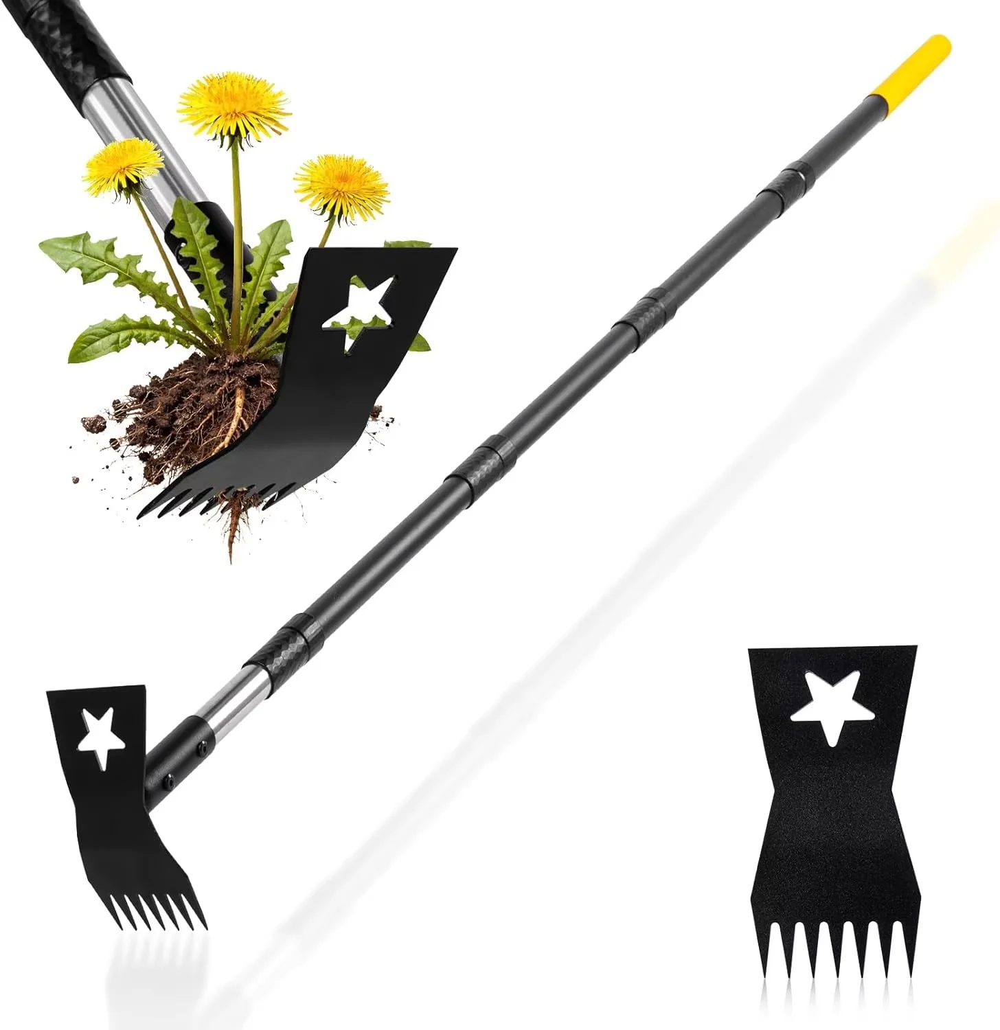 2-in-1 Weed Rake and Garden Hoe, 68