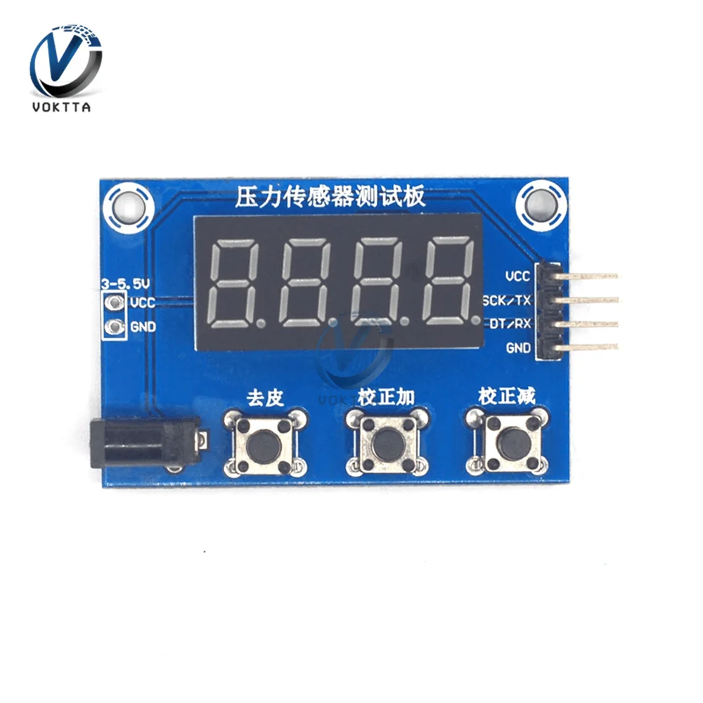 HX711 Pressure Sensor Weight Pressure Sensor AD Module Digital Display Electronic Scale Weighing Pressure Sensor Module