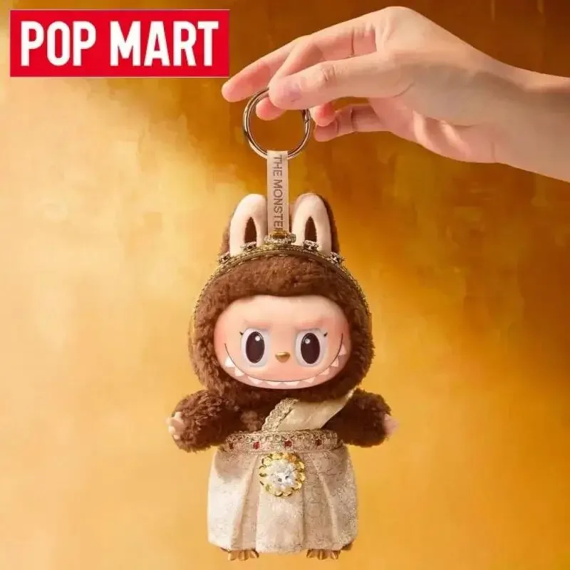 

POP MART Labubu The Monsters Series Good Luck To You Kawaii Anime Action Figure Blind Box Toys Dolls Desktop Ornament Collection