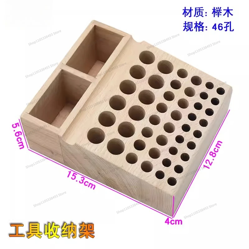 For  Storage and Placement Wooden Frame Screwdriver Wooden Frame Watch Movement Repair Tools Gangyuan Precision Clocks