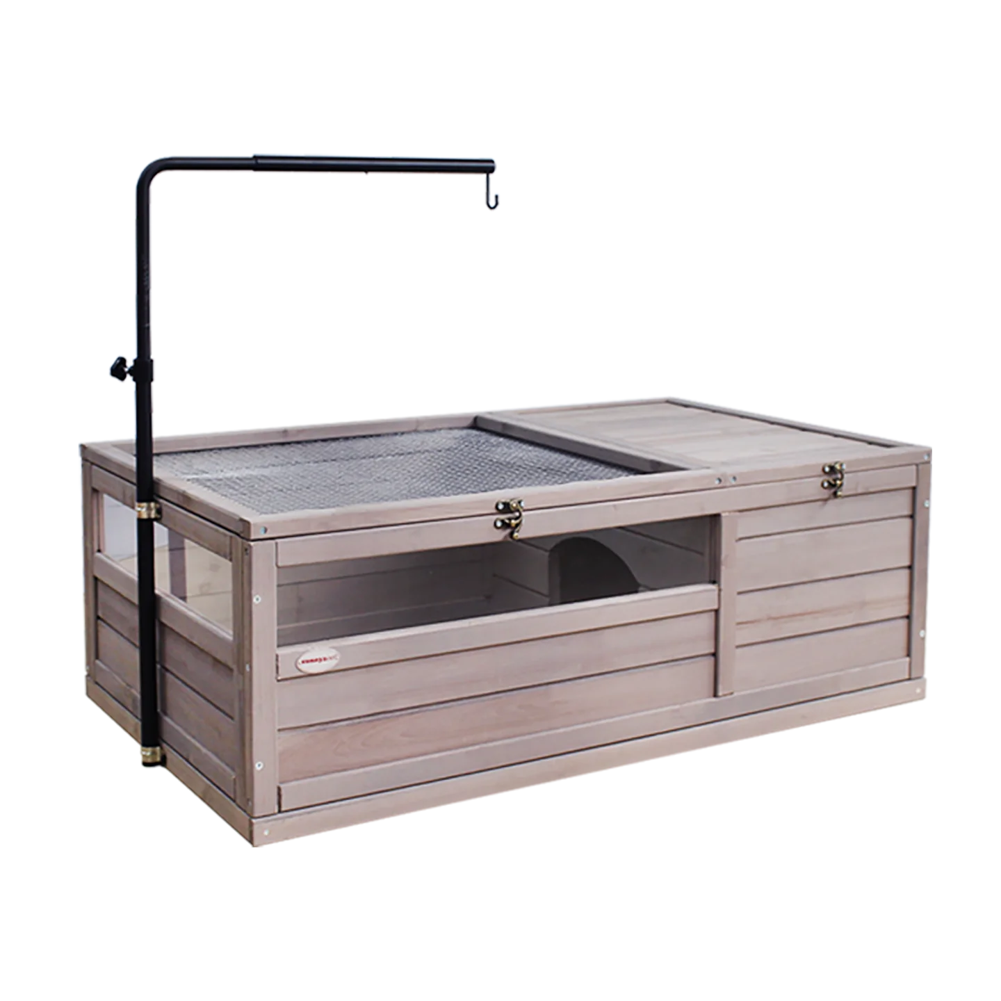 Solid wood climbing pet thermal insulation rutin chicken hatching box python hedgehog large turtle box