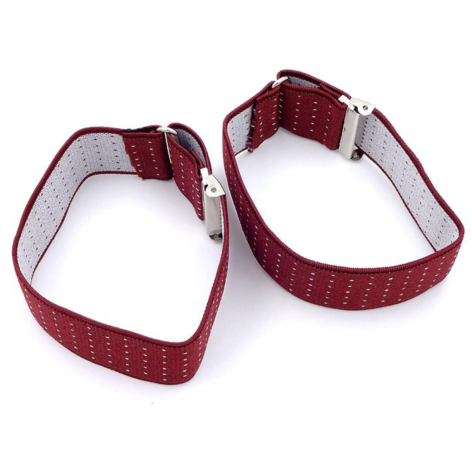 1 คู่ Elastic Armband เสื้อผู้ถือผู้หญิงผู้ชายแฟชั่นปรับแขน Cuffs สําหรับงานแต่งงานเสื้อผ้าอุปกรณ์เสริม