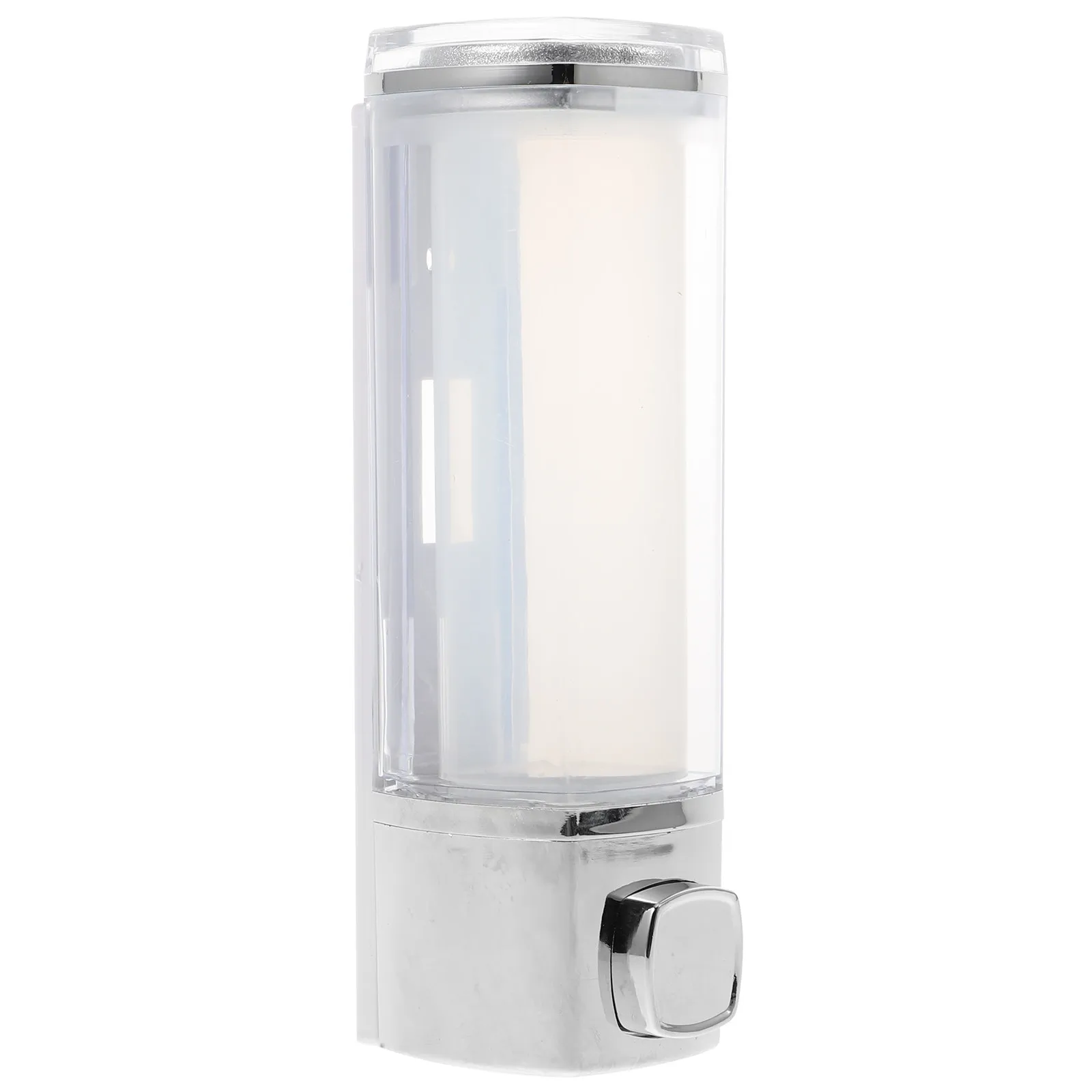 

Plastic Soap Dispenser Wall-Mounted Refillable Soap Container Shampoo Holder for Home Hotel Hospital Shower Gel Lotion