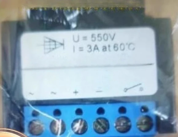

U=550V I=3A Rectifier
