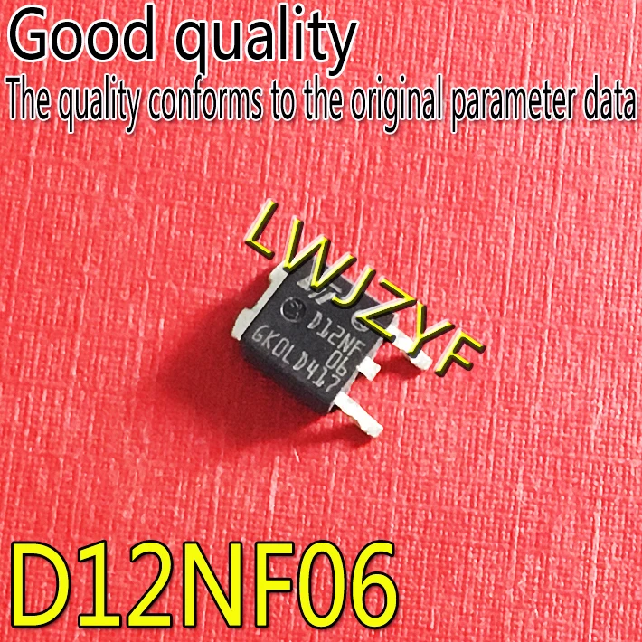 

(1Pieces) New STD12NF06LT4 D12NF06 TO-252 N 12A60V MOS MOSFET Fast shipping