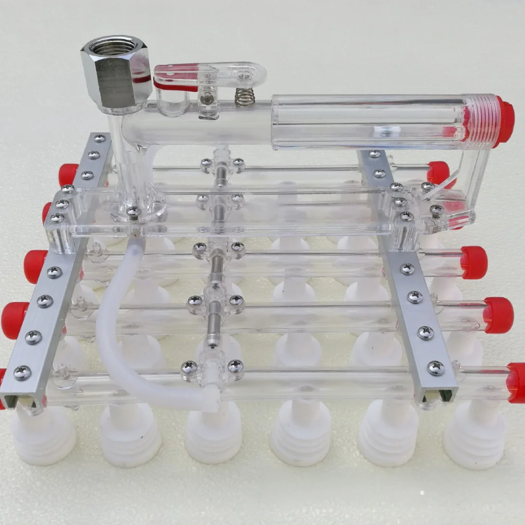 V30A Vacuum Egg Lifter Vacuum Egg Handler 30 Eggs Suction Lifter Poultry Egg Transfer Suction Device for Chicken Eggs