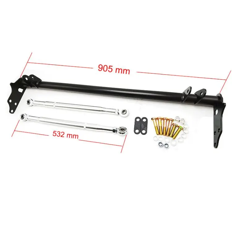 Front Traction Control Lower Tie Bar Brace Kit for Honda Civ*ic CRX 88-91