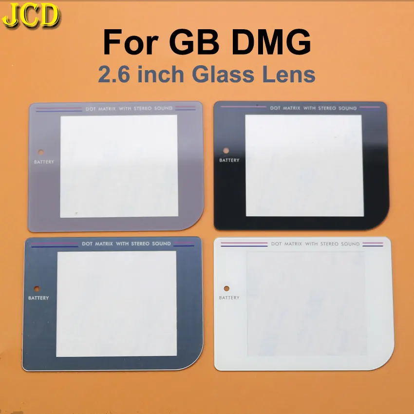 

JCD 2.6inch High Light LCD Screen Glass Lens For GameBoy Classic GB DMG IPS