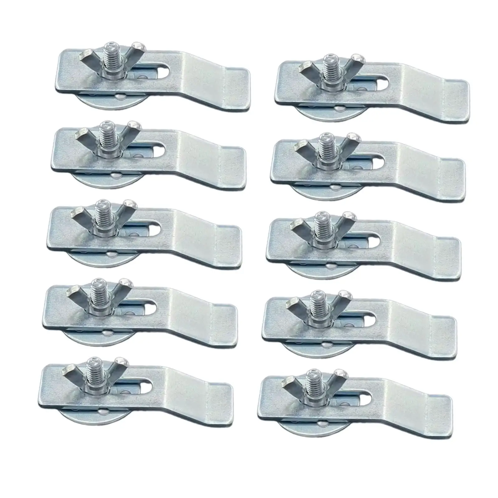 Sink Mounting Bracket Kit Heavy Duty Stainless Steel Undercounter Sink Clips for Kitchen Bathroom Basin Installation