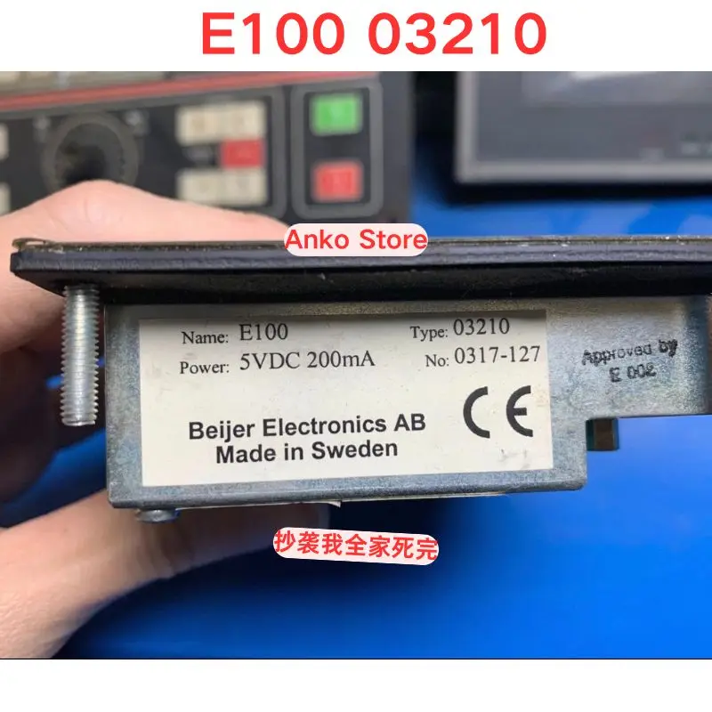 Second-hand test OK  E100 03210 Control Panel