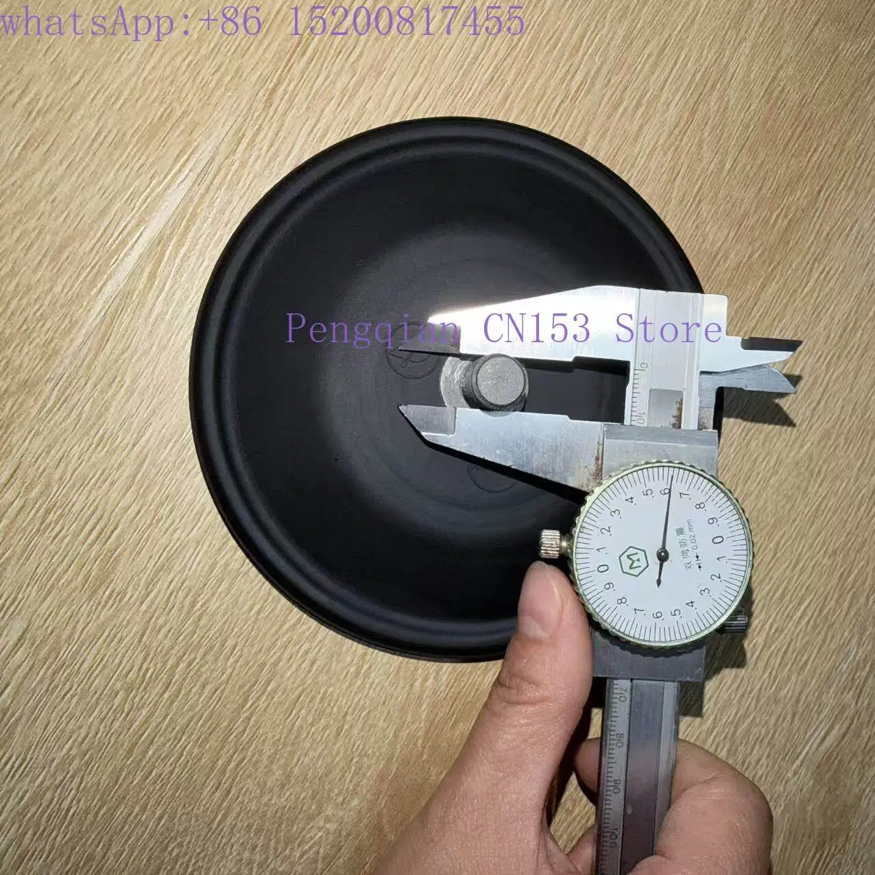 Pneumatic diaphragm pump diaphragm paint pump number 53501031 outer diameter 127MM, screw M12