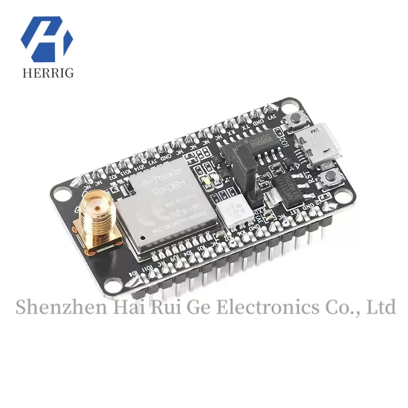 

Ra-08H-Kit LoRaWAN RF module development board/comes with an MCU/SMA interface 915MHz antenna