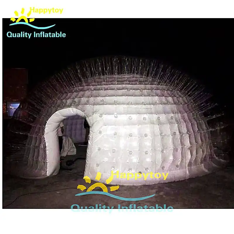 เต็นท์ทรงอิกลูเป่าลมสีขาวสำหรับงานอีเว้นท์ ดีไซน์ใหม่ คุณภาพสูง เหมาะสำหรับงานปาร์ตี้ งานเลี้ยง และงานอีเว้นท์ต่างๆ