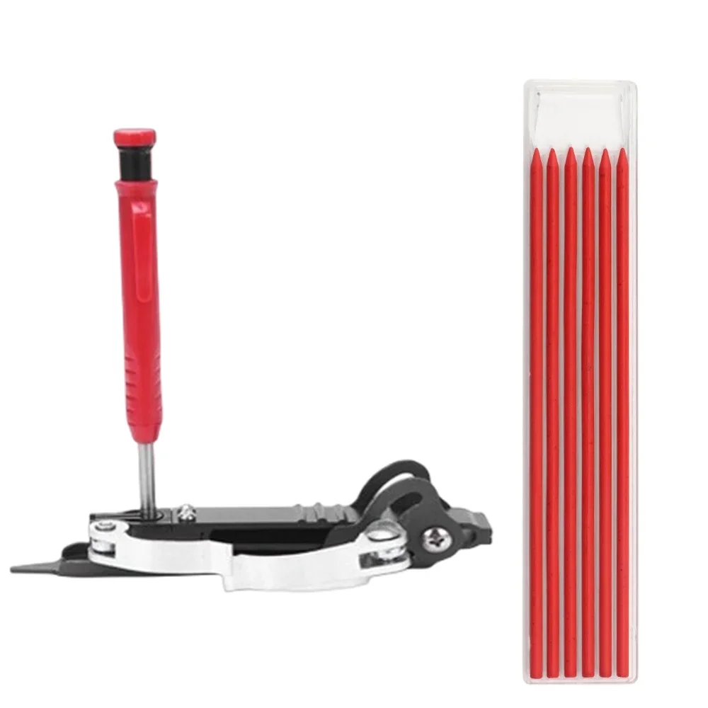 Aluminium Alloy Measuring Anti Form Multi-function Adjustable Profile Scribing Ruler Contour Gauge DIY Woodworking Compass Tool