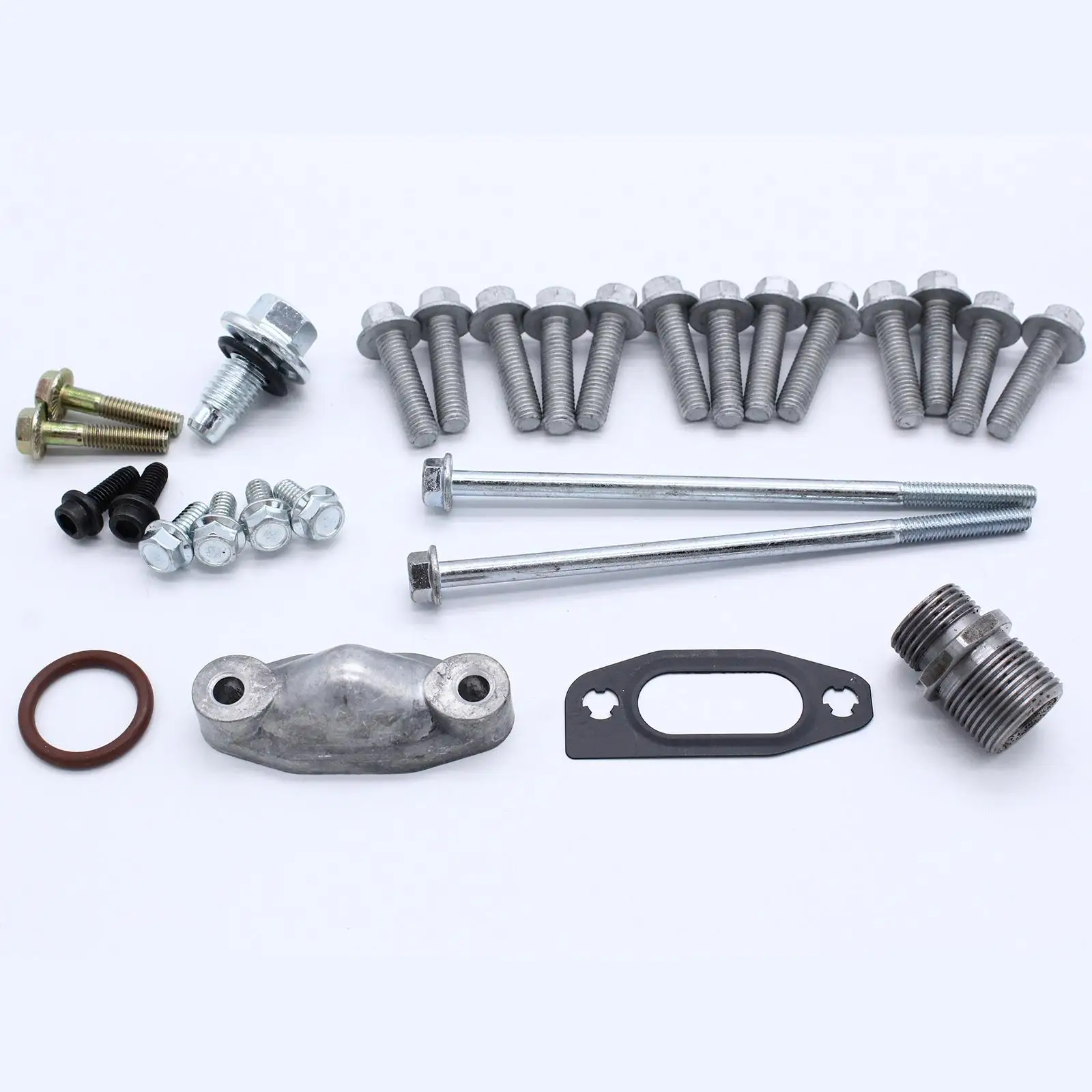 Oil Pan Aluminum Swap Retrofit Kit Engine Oil Collection Tray for LS LS1 LS2 LS3 Metal Vehicles Low Profile