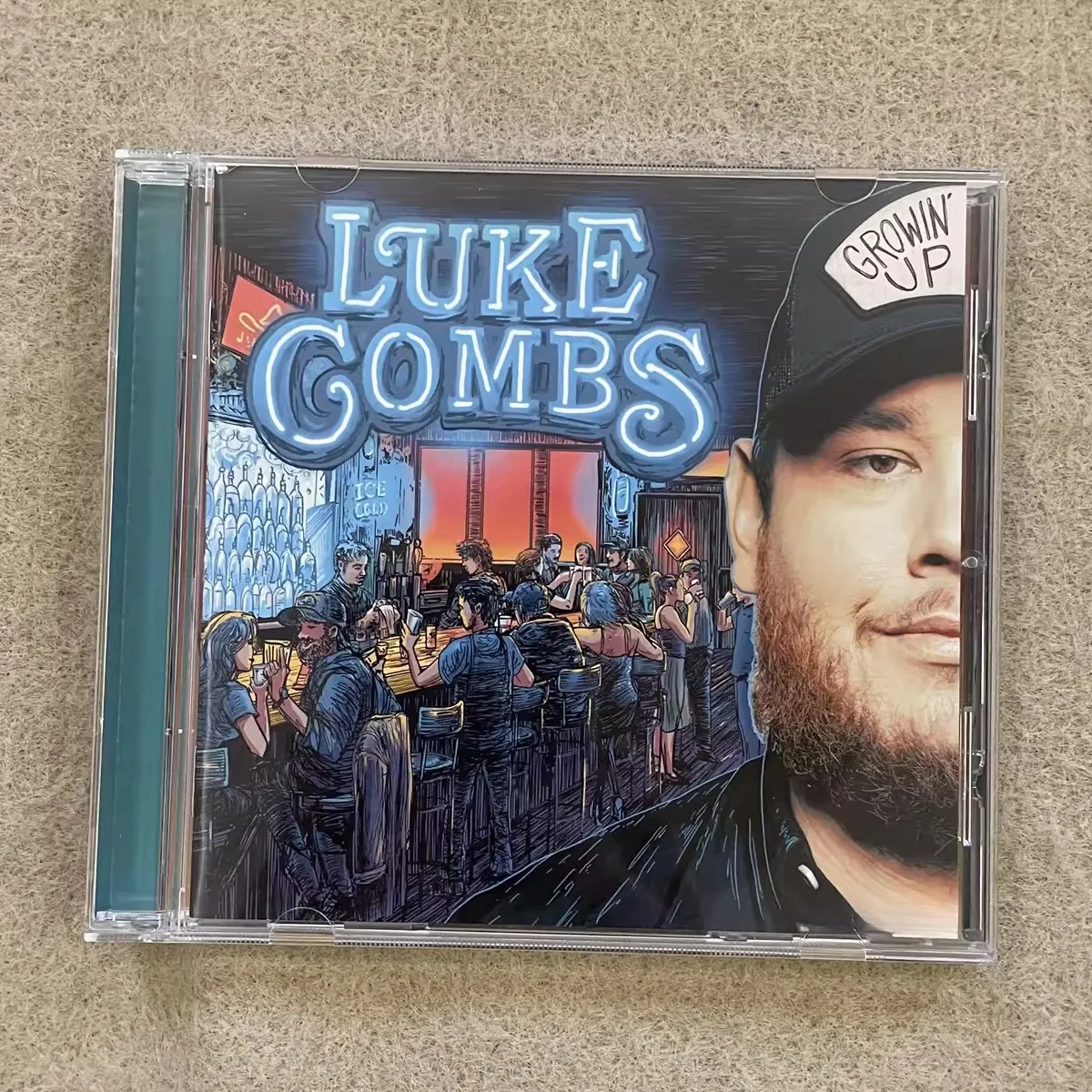 

Luke Combs Growin' Up – American Contemporary Country Pop Male Vocals Heartfelt Storytelling Country Rock Music Collectible