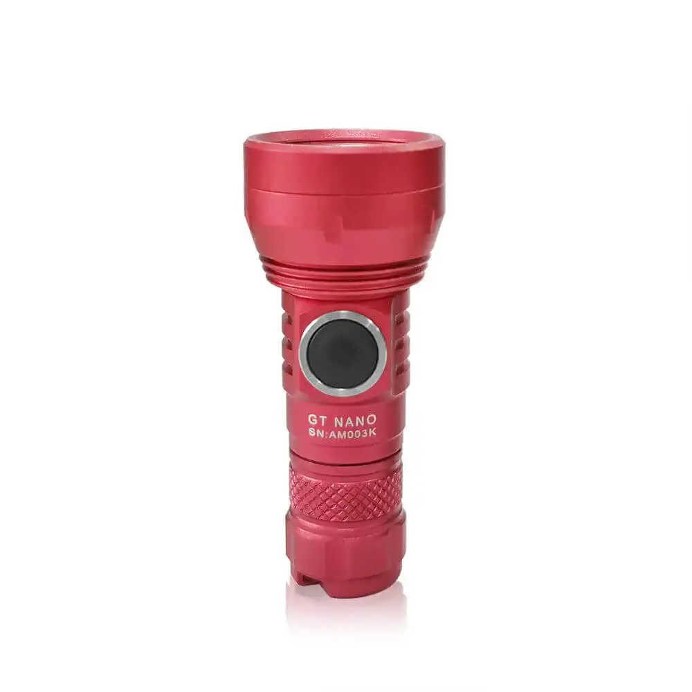 Lumintop GT Nano Red Keychiain Flashlight