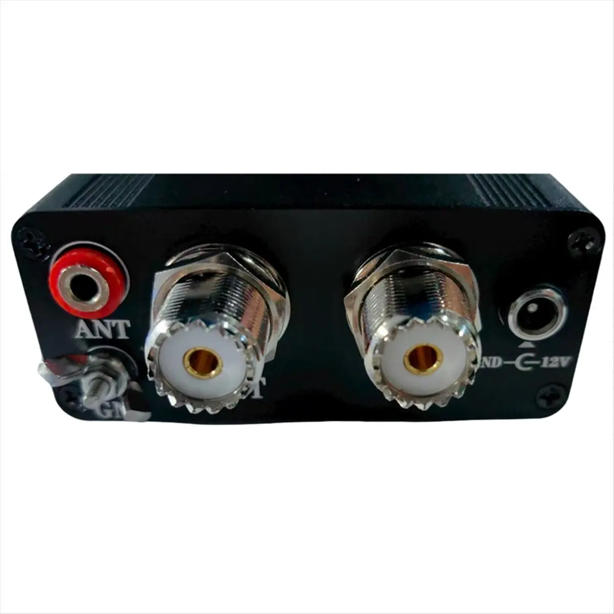 (DT37) ATU-130 1.8‑50MHz 200W Micro-Shortwave Automatic Antenna Tuner 10‑15VDC Organic Light Emitting Diode Display.