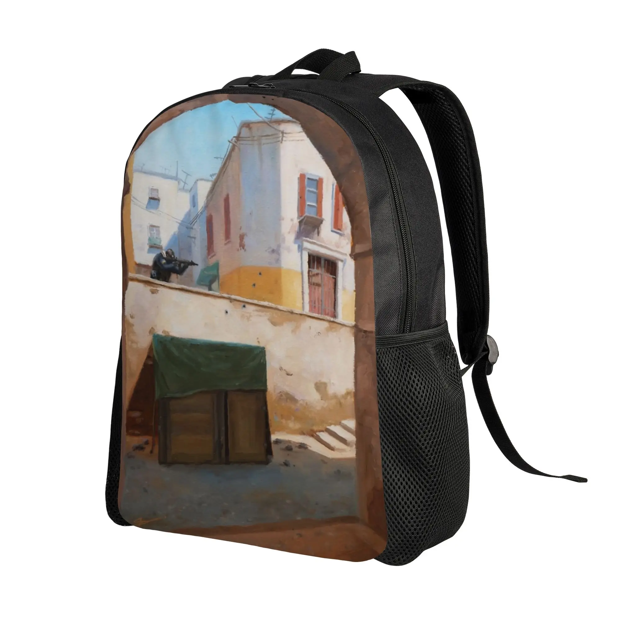 1Piece Dust 2 Mid Crossing New School Year Storage Bag CS-GO FPS Game Fans Students  Backpack