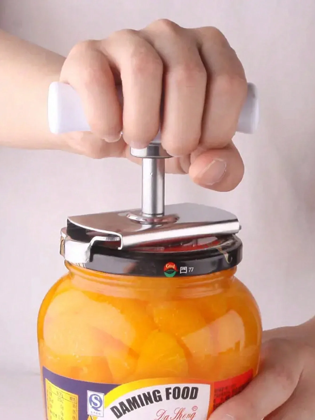 1pc Effortless Twist  Opener For Glass Jar Bottle, Random Color