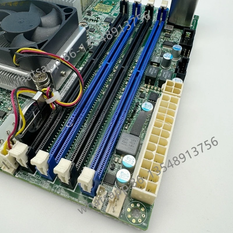 Placa principal X10SDV-4C-TLN2F NAS Synology ITX Servidor D1521 Porta duplas de 10 Gigabit Factory Direct