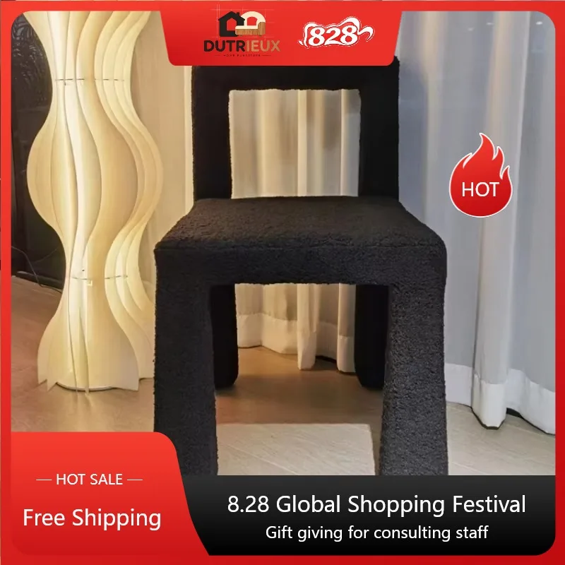 Simple Modern Dining Chairs Nordic Makeup Designer Bedroom Dining Chairs Vanity Lounge Sillas Para Comedor Furniture For Home