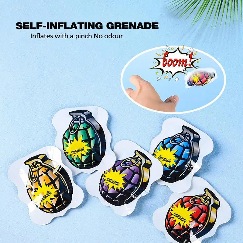 20Pcs Prank Toys Bombs Bags Bombs divertente Stress scherzi pratici giocattolo per bambini Spoof Gag Toy Spray Toys granate Bag Simulator