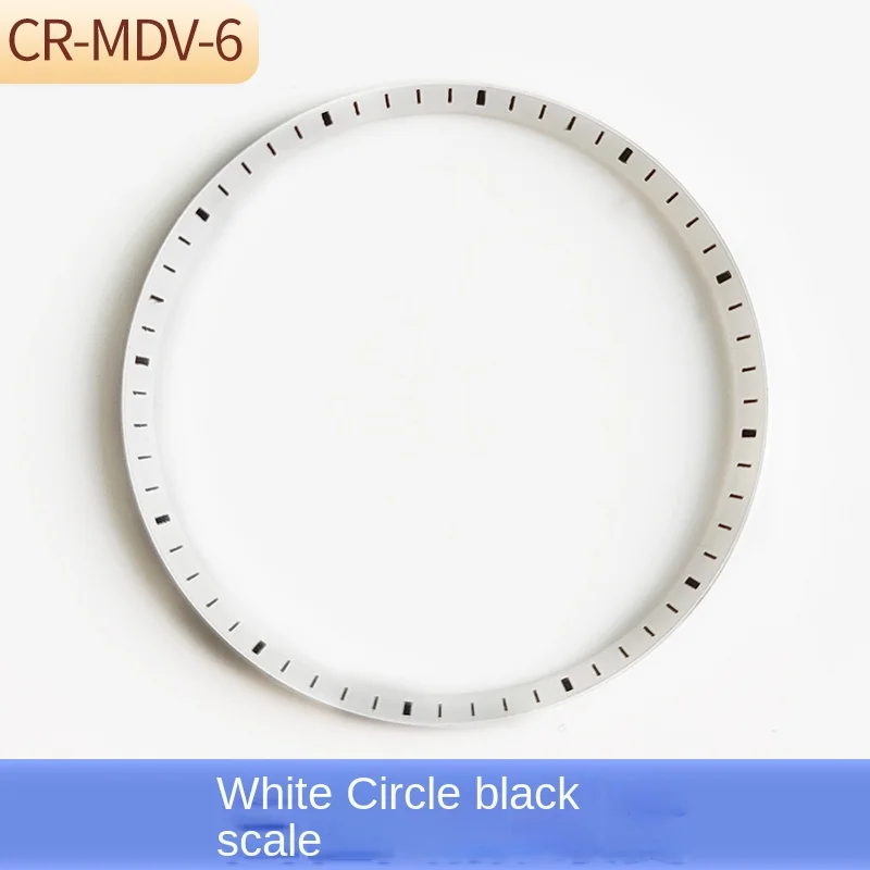 Mod MDV-106 Inner Shadow Ring For Casio Marlin MDV-107 MDV 106 107 Plastic Chapter Ring Dial Scale Ring Inner Ring Watch Parts