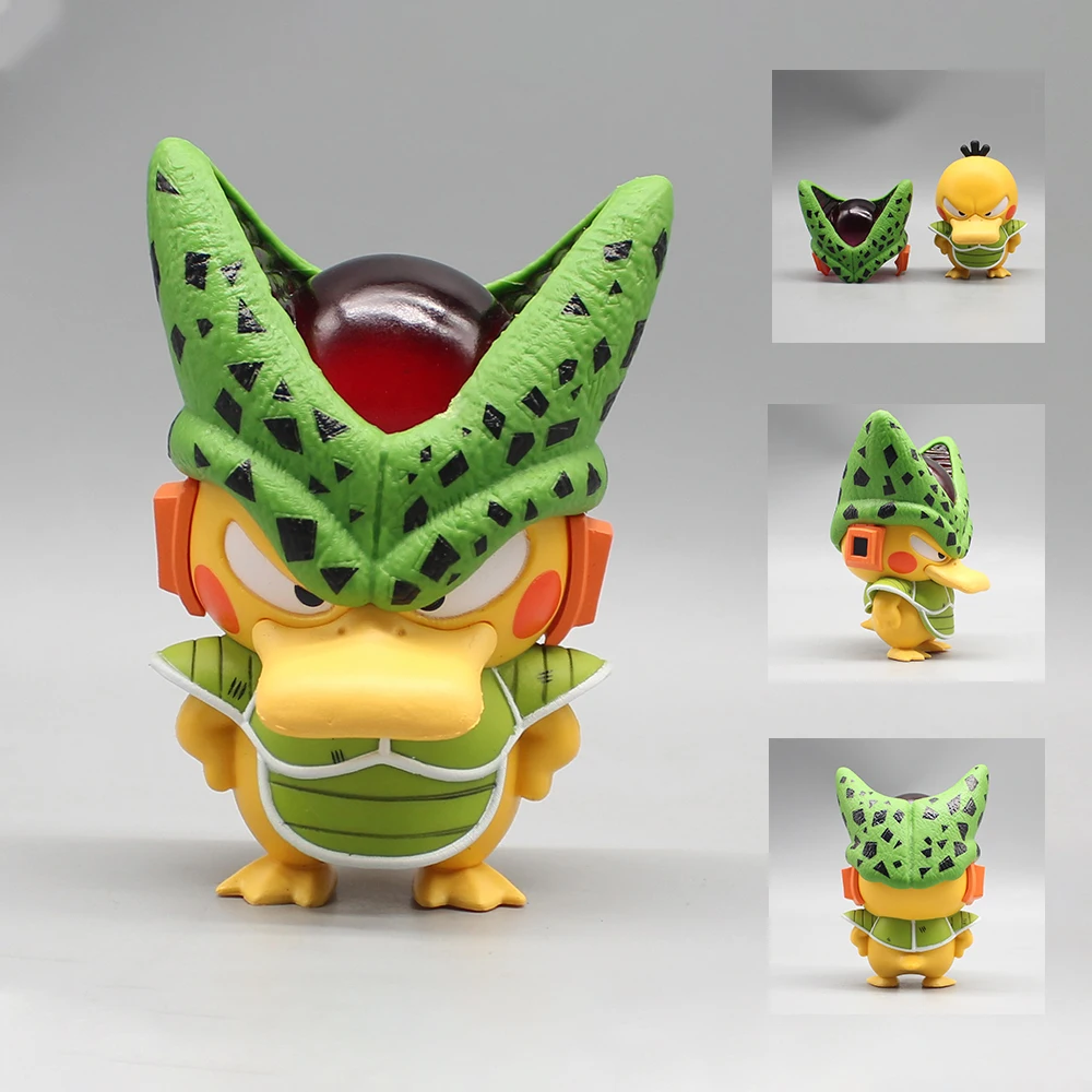 Figura de Pokémon Anime, figura de Psyduck, serie Cos Cell, 9CM, monstruo de bolsillo de Pvc, modelo, estatua, colección de muñecos, juguetes de decoración, regalo GK