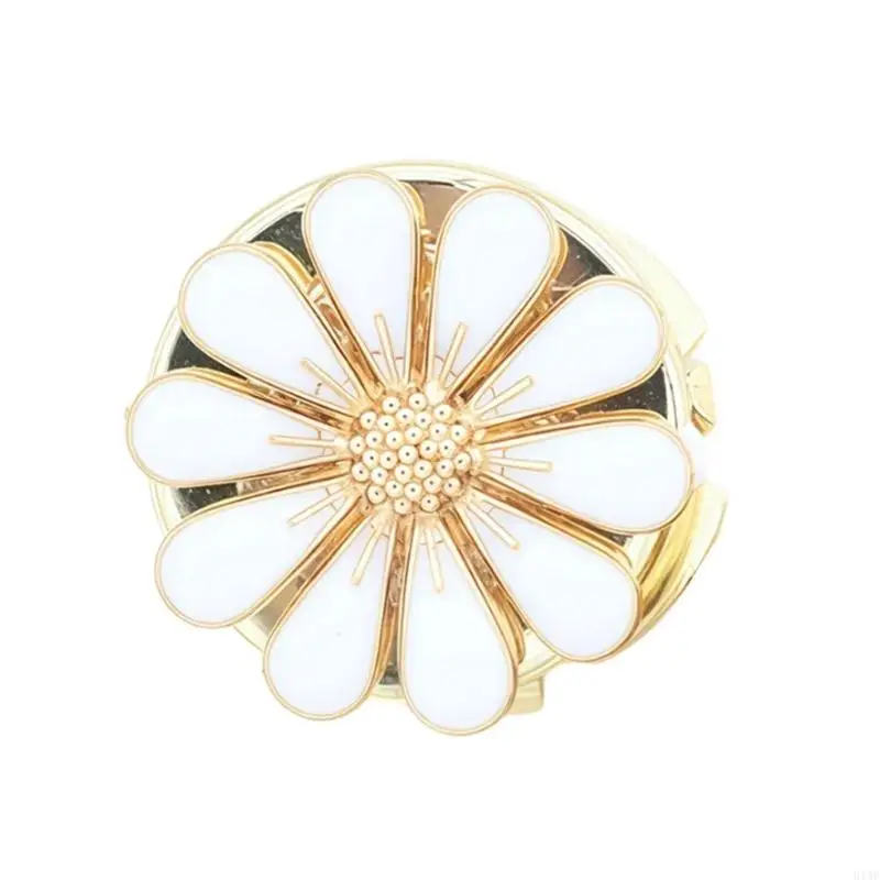 91AF Premium Enamel Flower Cufflinks For Men And Women Formal Floral Sleeve Buttons For Dress Shirts And Suits