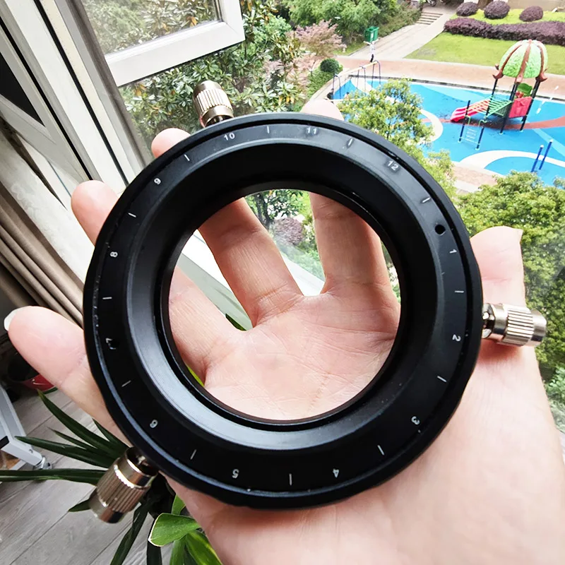 Hercules S8329 M68 CAA Adapter With M72 Male Thread 360° Rotator Camera Angle Adjuster