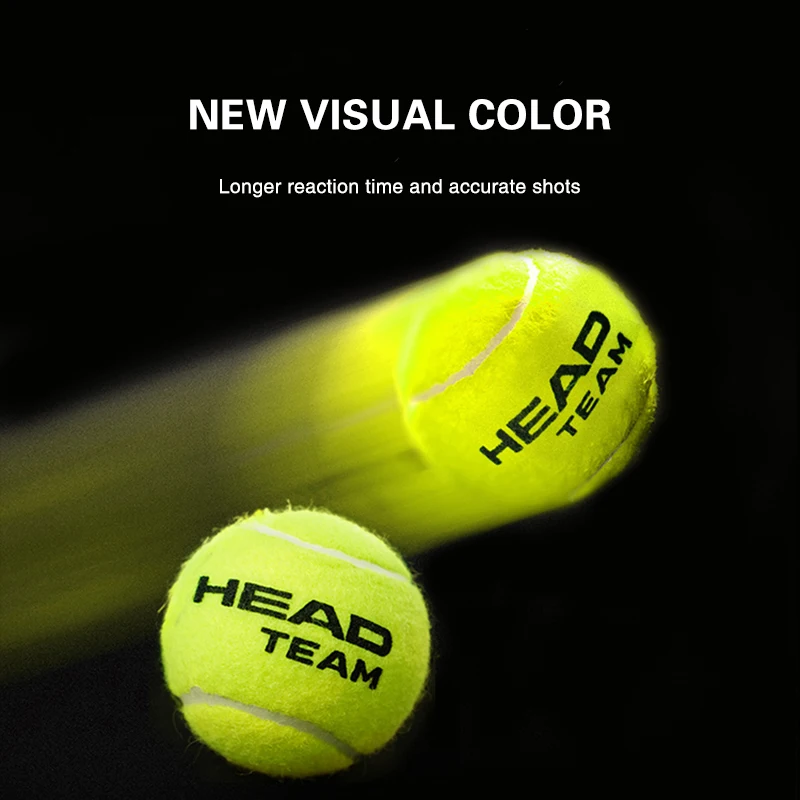 HEAD Tennis Balls Professional HEAD Tennis Balls Competition Training Tennis Balls Tour XT/team Match Tennis Durable Ball Barrel