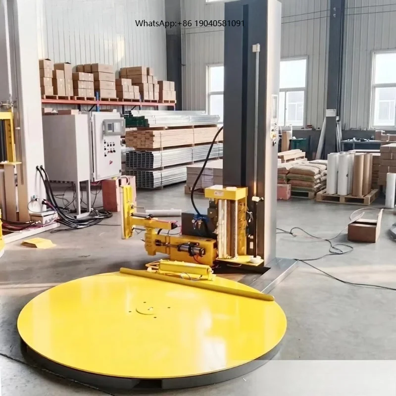 Industrial Automatic Film Winding Machine with Film Breaking Function for Efficient Rewinding and Roll Processing Production