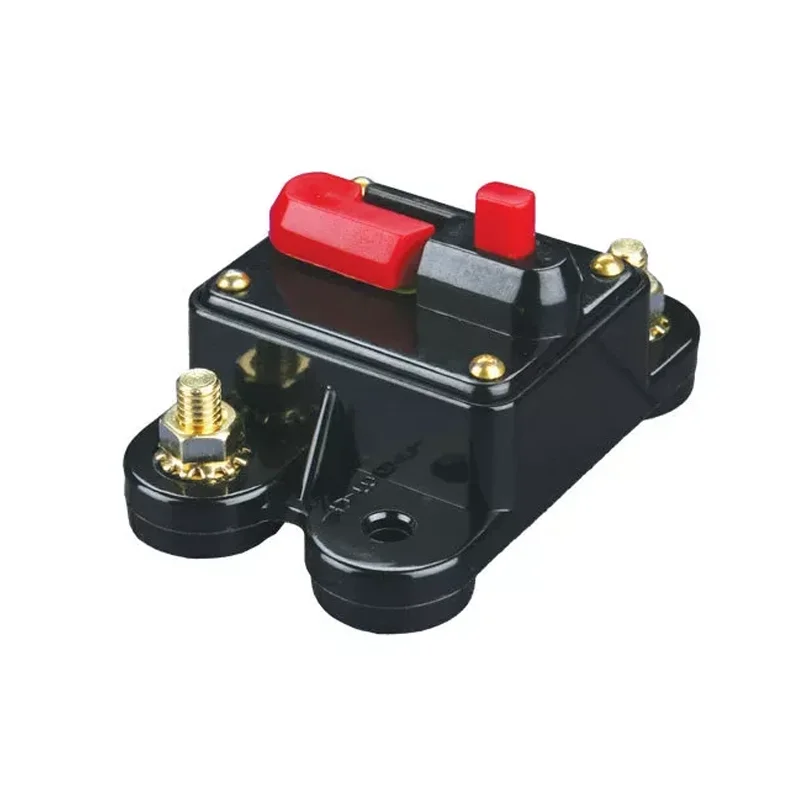 High Current Circuit Breaker, 150A DC 24V Manual Reset Fuse Power Surge Current Overload Protector