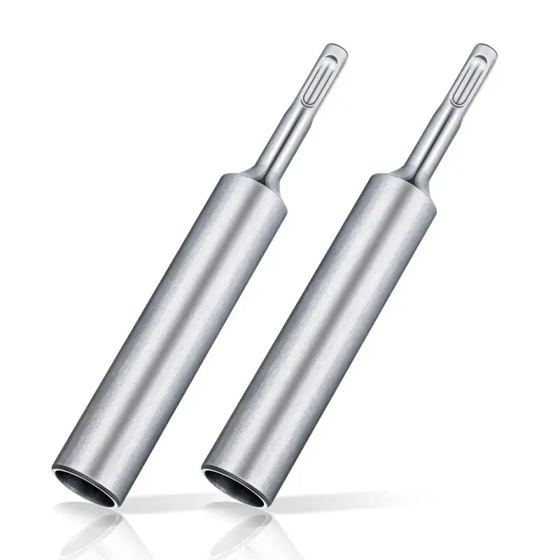 tftp-2pcs-ground-rod-bits-driver-for-5-8in-3-4in-grounding-rod1inch-25mm-heavy-duty-rotary-hammer-drill-bits-diameter-shank