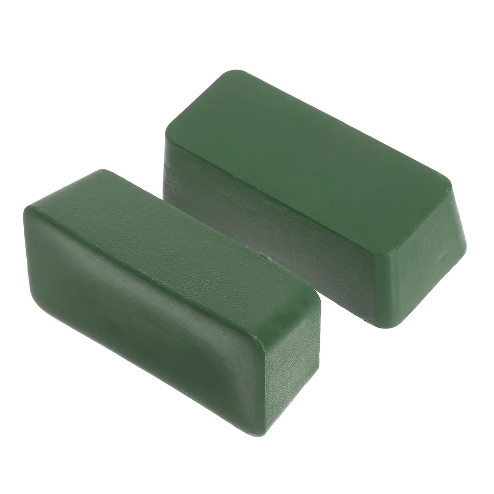2Pcs Metal Polishing Paste Solid Wax Restore Shine Remove Fine Scratches for Stainless Steel Home Automotive DIY Use