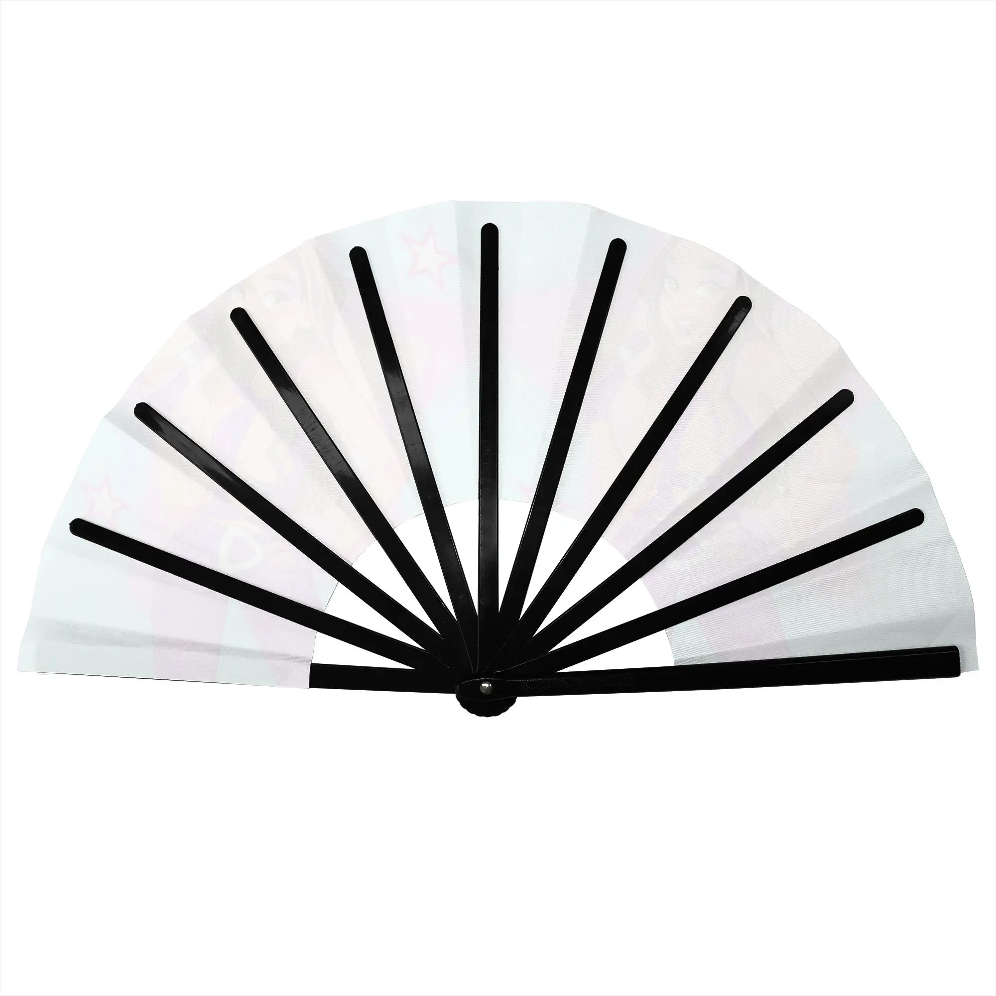 Personalised E-Emilia Mernes  Promotional Gift Hand Fan Wedding Mp3 Singer Poster Durable Folding Fans Unique Bulk Pack Fan