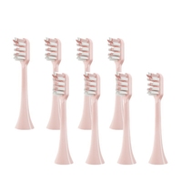 A14G-8Pcs Replacement Toothbrush Heads for Xiaomi SOOCAS V1X3/X3U X1/X3/X5 Electric Tooth Brush Heads Pink