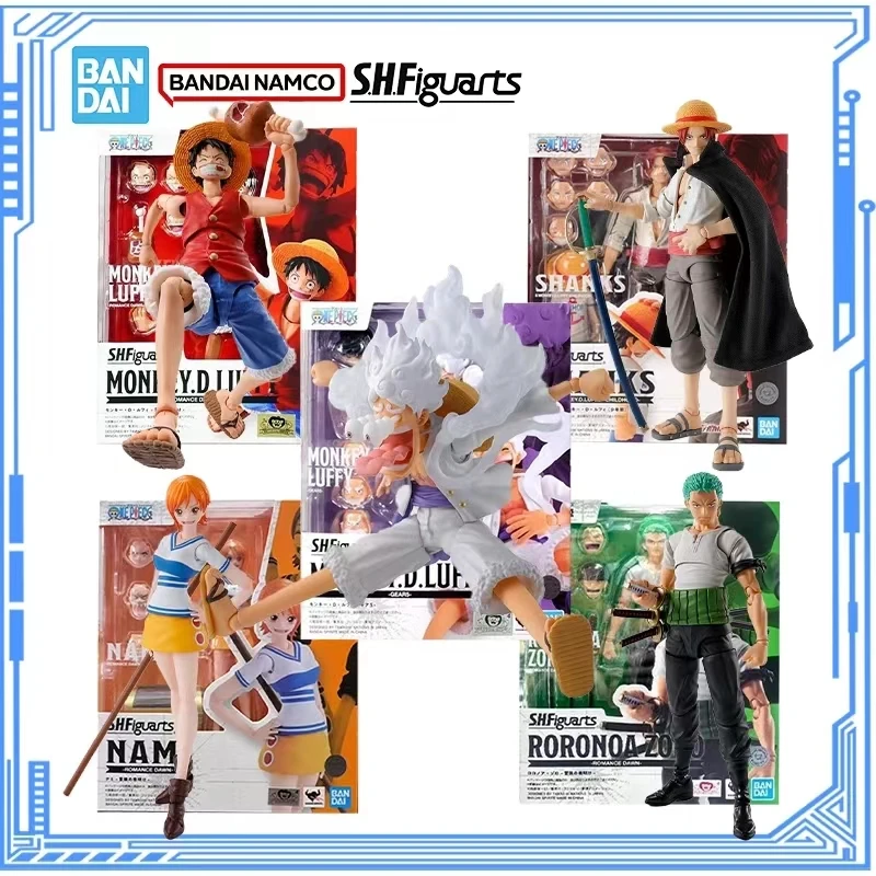 

Bandai SHF S.H.Figuarts One Piece LUFFY ROMANCE DAWN Gum-Gum OPTION PARTS SET Figure Finished Model Anime Action Toy Giftfor kid