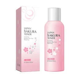 Laikou Sakura Gesicht Toner aufhellen feuchtigkeit spendende feuchtigkeit spendende Öl kontrolle schrumpfen Poren heben straffende Serum Hautpflege produkte