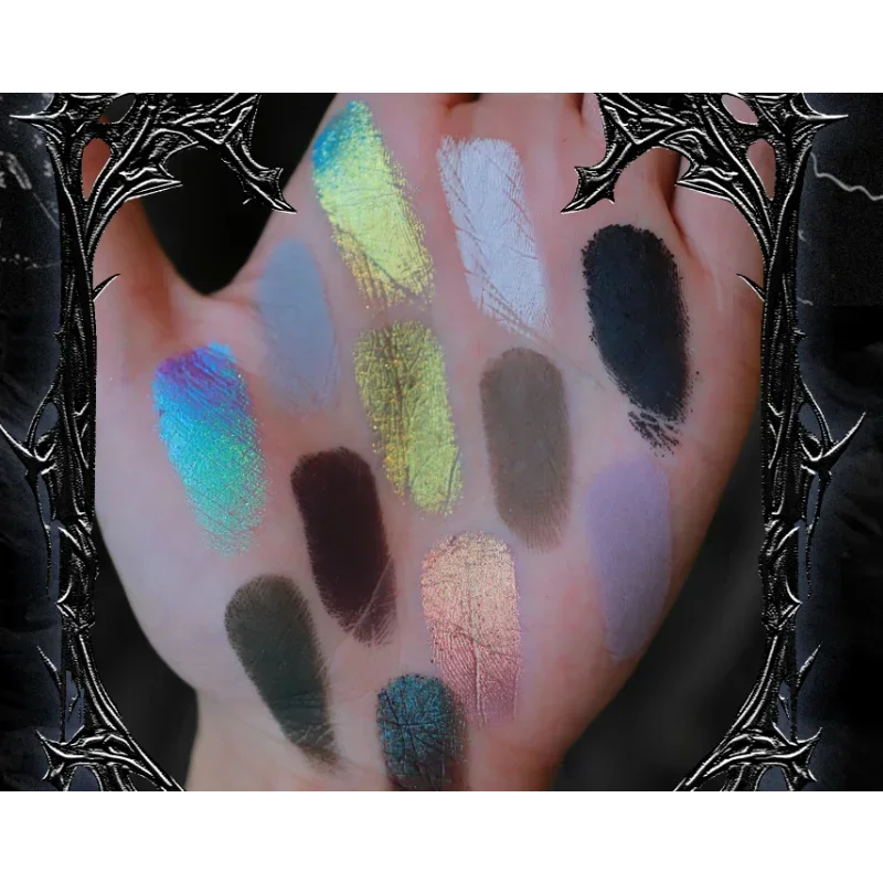 Sugarock 12-Kleuren Chameleon Oogschaduw Palet Parelmoer Matte Glitter Shimmer Langdurige Waterdichte Schoonheid Make-Up Cosmetica