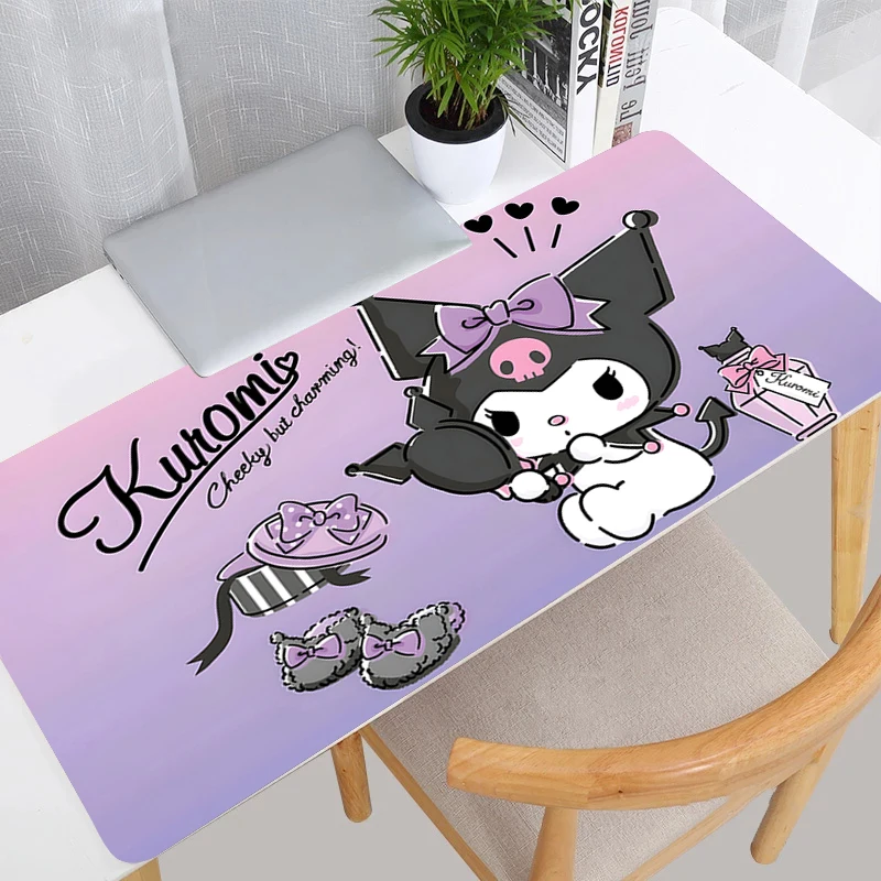 لوحة الماوس Kuromi مشغلات الرياضة الإلكترونية ملحقات الألعاب ألعاب الكمبيوتر alfombrilla الكمبيوتر حصيرة مكتبية الكمبيوتر المحمول Varmilo لوحة المفاتيح لوحة الماوس #1