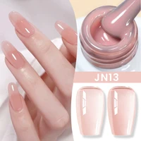 BORN PRETTY 83 colores 10ml Jelly Nude Gel esmalte de uñas otoño ámbar Semi transparente manicura remojo UV LED uñas Gel barniz