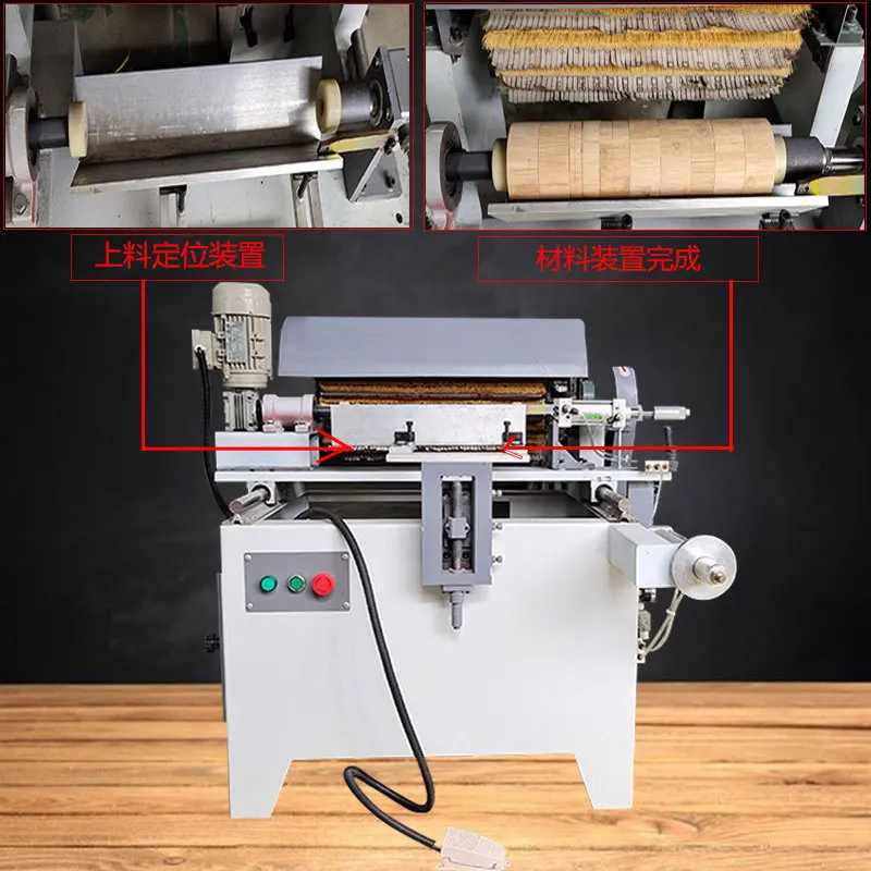 Round cover special-shaped polishing machine Sanding machine Woodworking machinery Sander Round edge profiling sanding