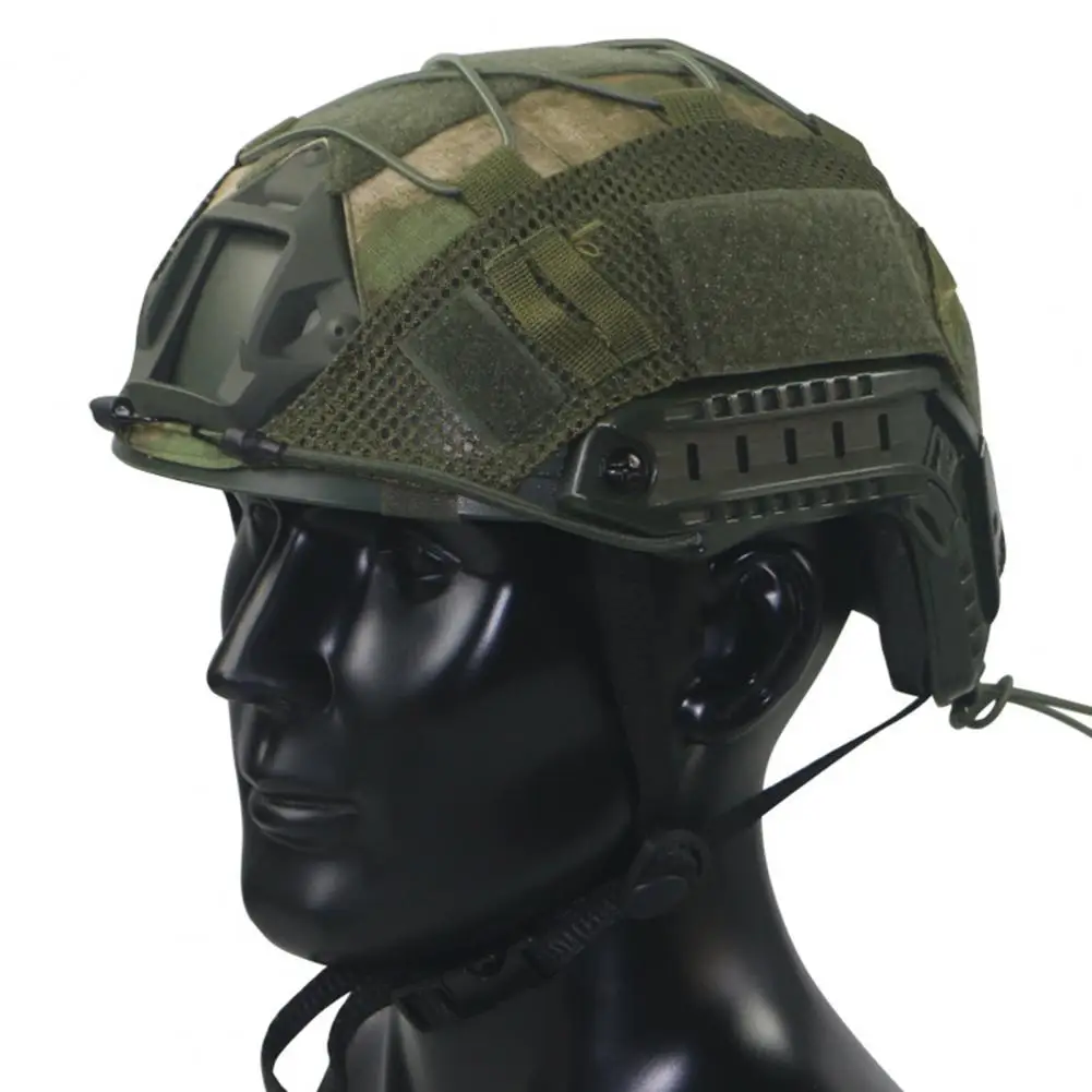 Tacticals Helmet Cover For Helmet Camo Non reflective Helmet Cover Elastic Cord Helmets Airsoft Paintball Military Helmets Cover