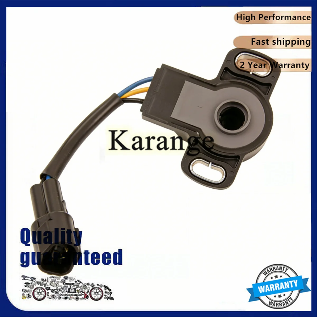 5PW-85885-00-00 5PW858850000 5PW 85885 00 00 Throttle Position Sensor Assy for Yamaha YZF-R1 R1 - Yzer1r Intake 2 2002-2003