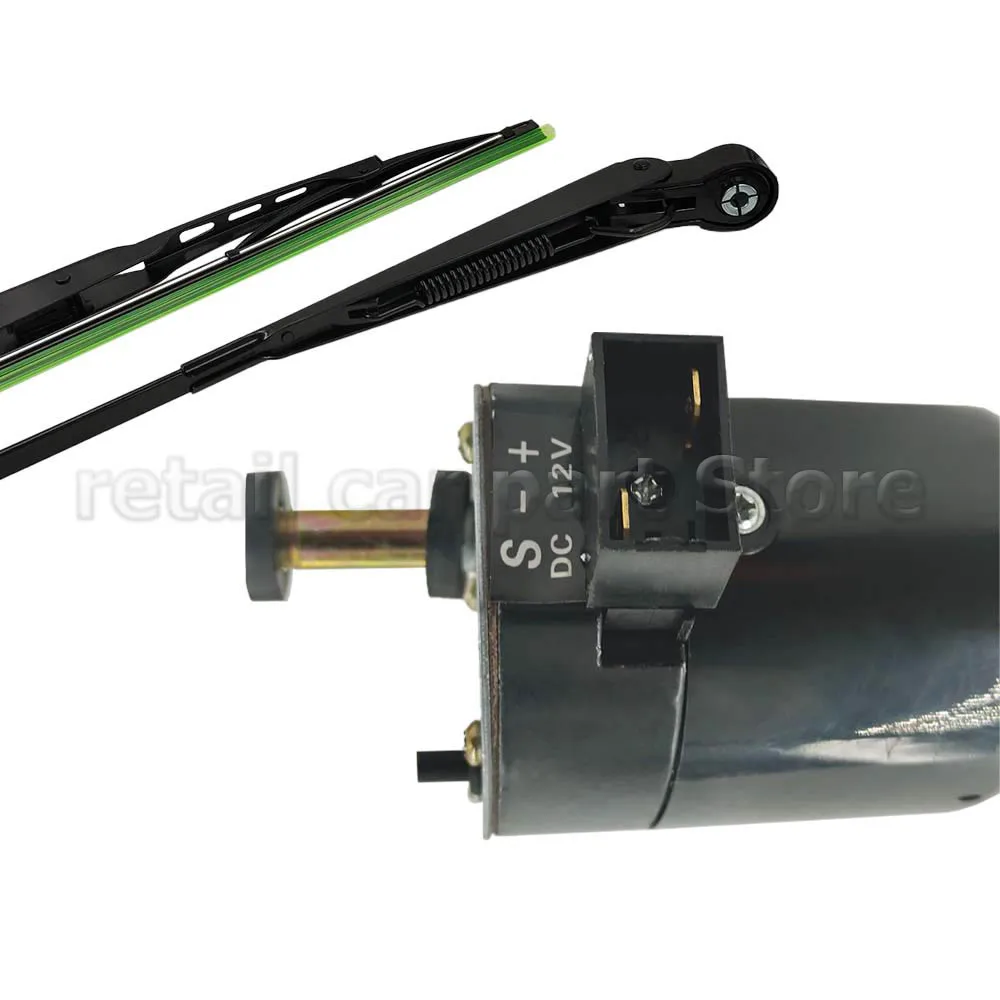 Für Universal-Traktor boot 12V neuer Scheiben wischer motor 105 ° Arm blatt wischer motor