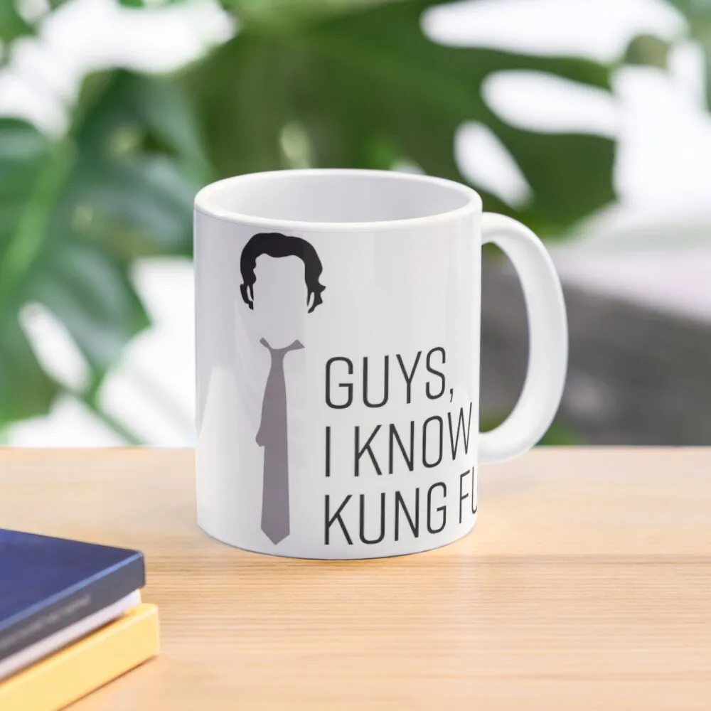 

I Know Kung Fu! -Chuck Coffee Mug Espresso Cups Cups For And Tea Tea Cups Glasses Mug